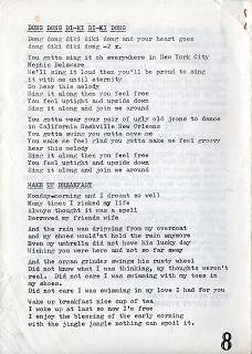 Golden Earring fanclub magazine 1976#10 back cover